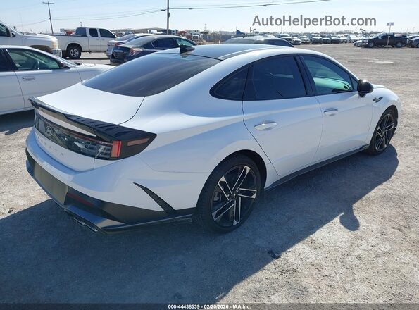 KMHL54JC3SA451155 2025 HYUNDAI SONATA White Задня права чверть