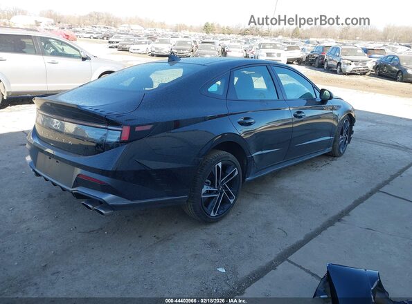 KMHL54JC8SA522298 2025 HYUNDAI SONATA Black Trasero derecho