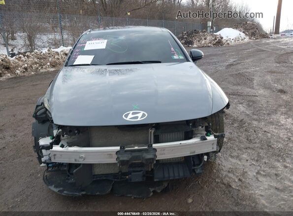 KMHL54JC9RA418977 2024 HYUNDAI SONATA Gray Widok wnętrza z tyłu