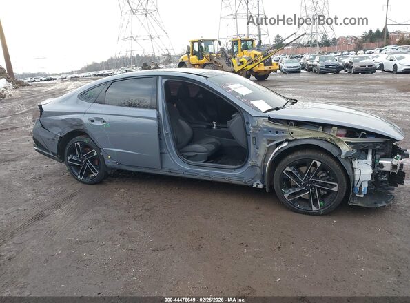 KMHL54JC9RA418977 2024 HYUNDAI SONATA Gray Widok wnętrza 360 stopni