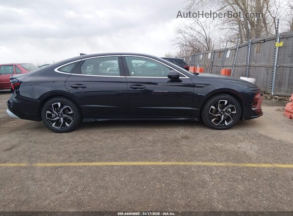 KMHL64JA1SA453028 2025 HYUNDAI SONATA Black Вид задньої частини салону