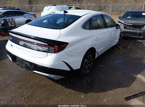 KMHL64JA5SA435423 2025 HYUNDAI SONATA White Tył prawy