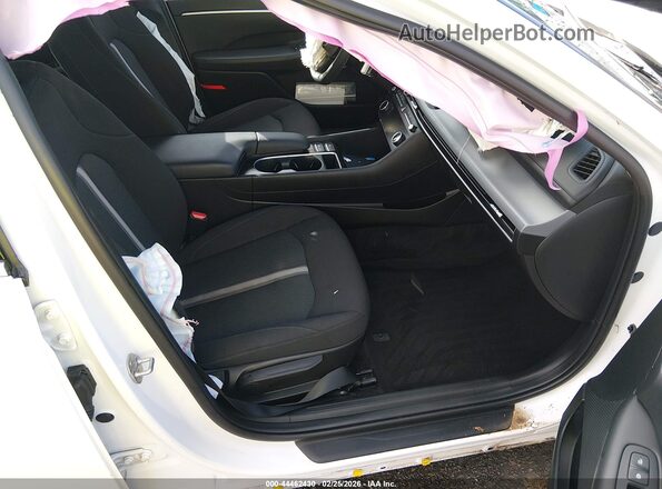 KMHL64JA5SA435423 2025 HYUNDAI SONATA White Widok wnętrza z przodu
