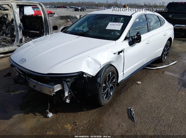 KMHL64JA5SA435423 2025 HYUNDAI SONATA White Przód lewy