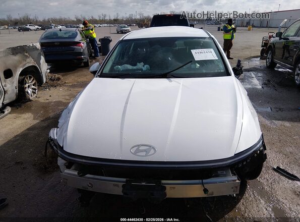 KMHL64JA5SA435423 2025 HYUNDAI SONATA White Widok zestawu wskaźników