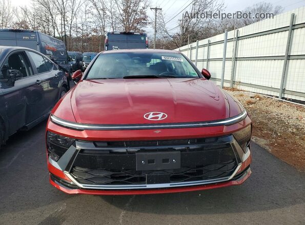 KMHL64JA5SA471645 2025 HYUNDAI SONATA Red Вид спереду