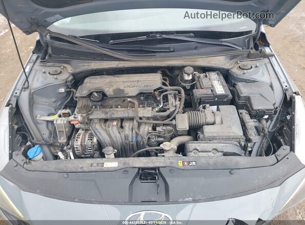 KMHLL4AGXMU103671 2021 HYUNDAI ELANTRA Gray Widok z tyłu