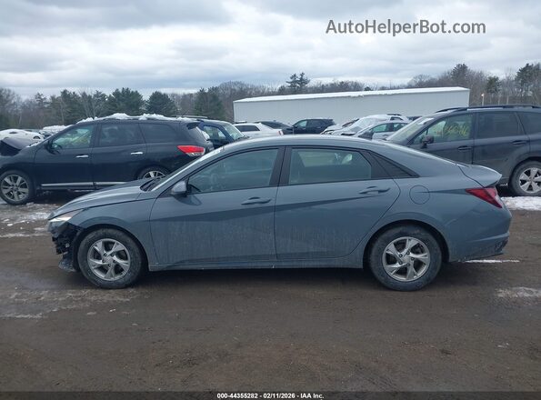 KMHLL4AGXMU103671 2021 HYUNDAI ELANTRA Gray Widok wnętrza 360 stopni