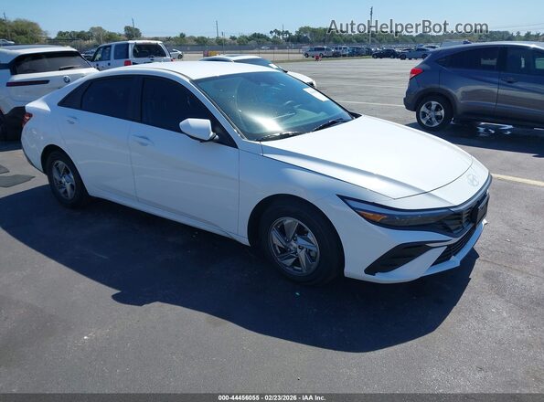 KMHLL4DG1TU100958 2026 HYUNDAI ELANTRA Белый Передняя правая четверть