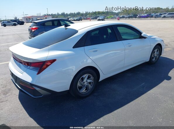 KMHLL4DG1TU100958 2026 HYUNDAI ELANTRA Белый Задняя правая четверть