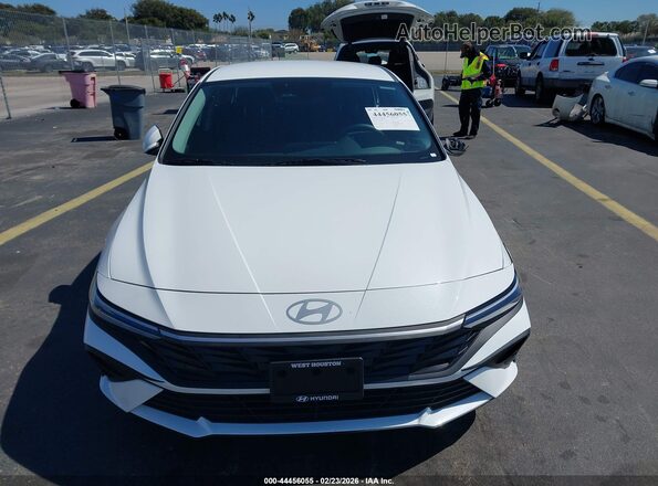 KMHLL4DG1TU100958 2026 HYUNDAI ELANTRA Белый Вид щитка приборов