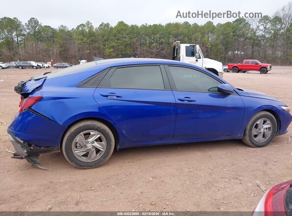 KMHLL4DG9TU110430 2026 HYUNDAI ELANTRA Синий Вид задней части салона