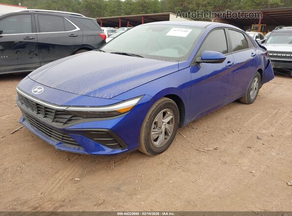 KMHLL4DG9TU110430 2026 HYUNDAI ELANTRA Синий Передняя левая четверть
