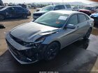 2021 Hyundai Elantra Hybrid Blue Gray vin: KMHLM4AJ8MU008602