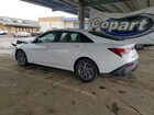 2024 Hyundai Elantra Sel White vin: KMHLM4DG2RU731076