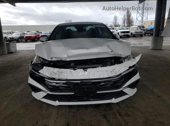 KMHLM4DG2RU731076 2024 HYUNDAI ELANTRA White Widok naklejki z numerem VIN