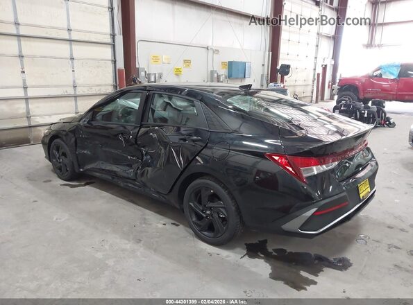 KMHLM4DG7TU112481 2026 HYUNDAI ELANTRA Черный Задняя левая четверть
