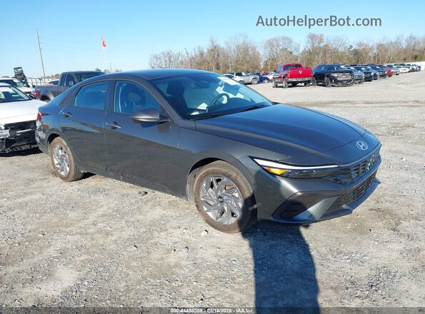 KMHLM4DJ7TU184552 2026 HYUNDAI ELANTRA HYBRID Серый Передняя правая четверть