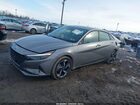 2021 Hyundai Elantra Hybrid Limited Серый vin: KMHLN4AJ5MU010000