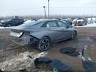 2021 Hyundai Elantra Hybrid Limited Серый vin: KMHLN4AJ5MU010000