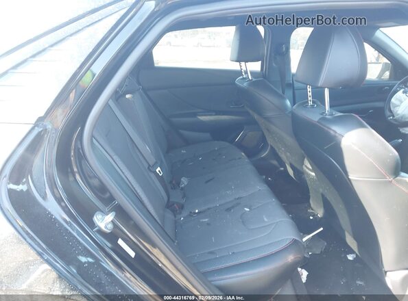 KMHLR4AF2PU519515 2023 HYUNDAI ELANTRA Черный Вид наклейки с VIN-кодом