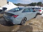 2021 Hyundai Elantra N Line Серый vin: KMHLR4AF8MU151322