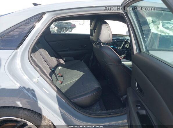 KMHLR4AF8MU151322 2021 HYUNDAI ELANTRA Серый Вид наклейки с VIN-кодом