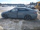 2021 Hyundai Elantra N Line Серый vin: KMHLR4AF8MU151322