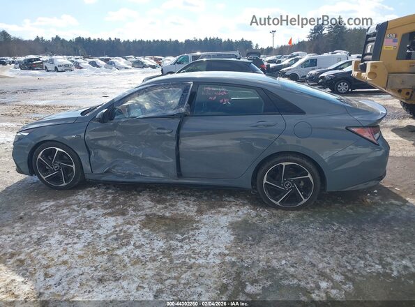 KMHLR4AF8MU151322 2021 HYUNDAI ELANTRA Серый Панорамный вид салона 360°