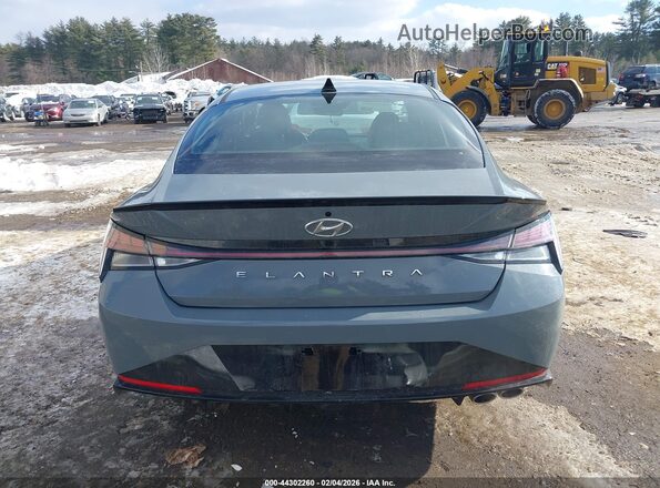 KMHLR4AF8MU151322 2021 HYUNDAI ELANTRA Серый 