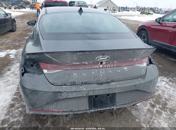 KMHLR4AFXPU619829 2023 HYUNDAI ELANTRA Серый 