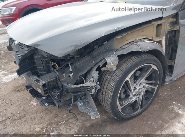 KMHLR4AFXPU619829 2023 HYUNDAI ELANTRA Серый Вид спереди