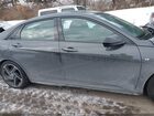 2023 Hyundai Elantra N Line Серый vin: KMHLR4AFXPU619829