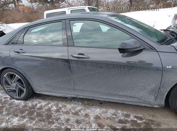 KMHLR4AFXPU619829 2023 HYUNDAI ELANTRA Серый Панорамный вид салона 360°