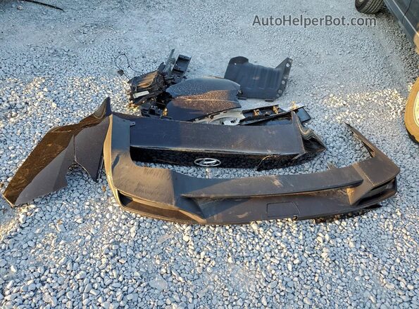 KMHLS4AG3MU122940 2021 HYUNDAI ELANTRA Black Widok komory silnika