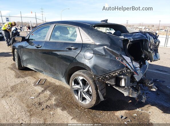 KMHLS4AGXPU469637 2023 HYUNDAI ELANTRA Черный Задняя левая четверть