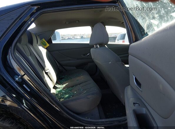KMHLS4AGXPU469637 2023 HYUNDAI ELANTRA Черный Вид наклейки с VIN-кодом