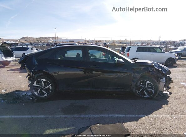 KMHLS4AGXPU469637 2023 HYUNDAI ELANTRA Черный Панорамный вид салона 360°