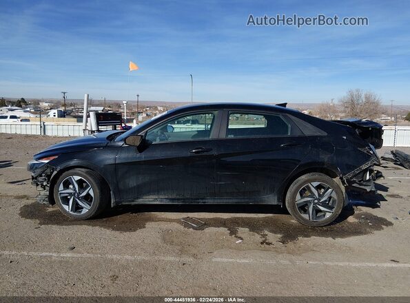 KMHLS4AGXPU469637 2023 HYUNDAI ELANTRA Черный 