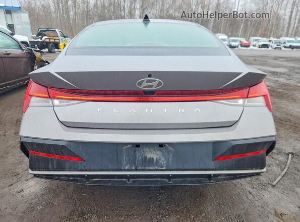 KMHLS4DG1SU878310 2025 HYUNDAI ELANTRA Silver Widok z tyłu