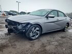 2025 Hyundai Elantra Sel Silver vin: KMHLS4DG1SU878310 Damage: Left Rear Wheel, Missing, Replacement Required