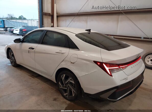 KMHLS4DG1SU933614 2025 HYUNDAI ELANTRA White Tył lewy