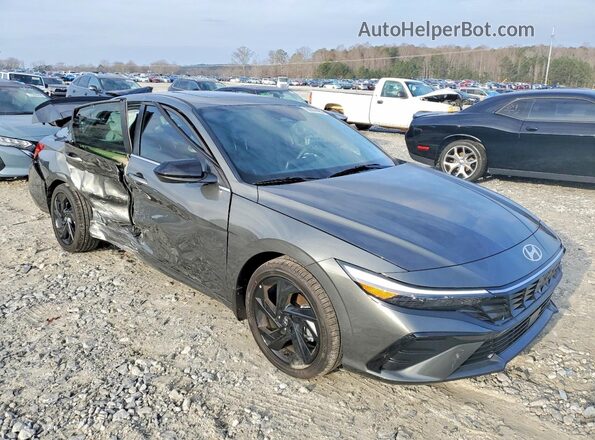 KMHLS4DG2TU104195 2026 HYUNDAI ELANTRA Серый Передняя правая четверть