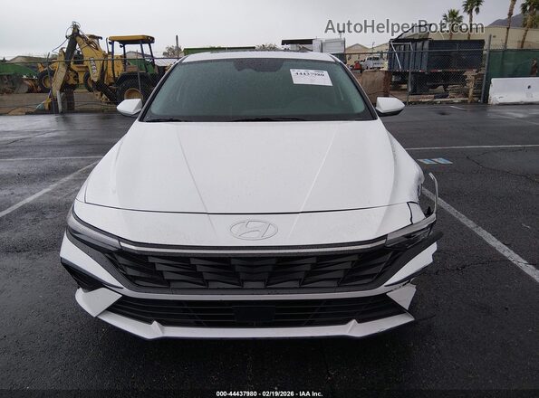 KMHLS4DG3RU676451 2024 HYUNDAI ELANTRA Белый Вид щитка приборов