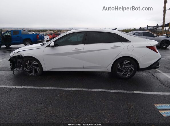 KMHLS4DG3RU676451 2024 HYUNDAI ELANTRA Белый Панорамный вид салона 360°