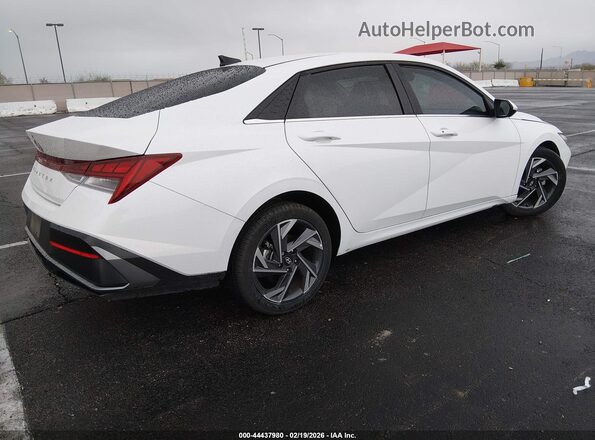 KMHLS4DG3RU676451 2024 HYUNDAI ELANTRA Белый Задняя правая четверть