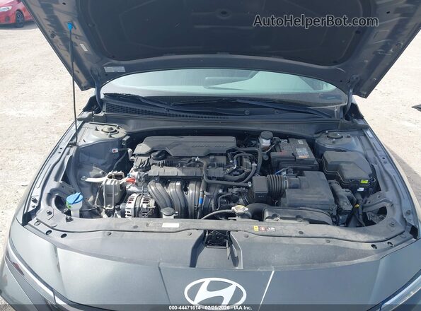 KMHLS4DGXRU742946 2024 HYUNDAI ELANTRA Серый Вид сзади