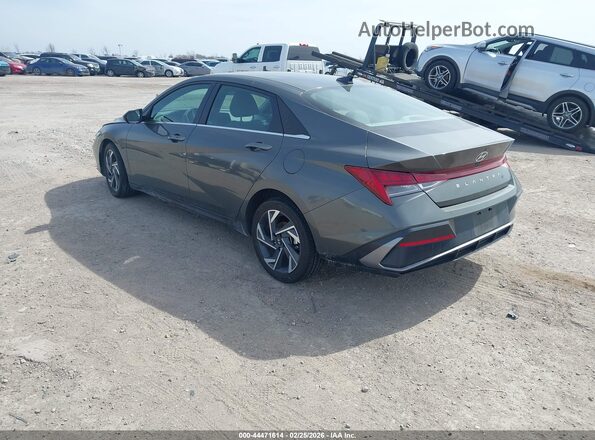 KMHLS4DGXRU742946 2024 HYUNDAI ELANTRA Серый Задняя левая четверть