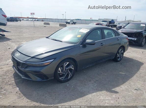 KMHLS4DGXRU742946 2024 HYUNDAI ELANTRA Серый Передняя левая четверть