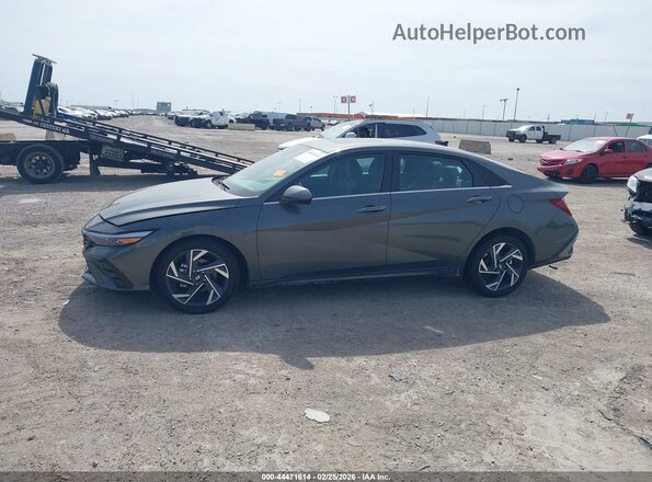 KMHLS4DGXRU742946 2024 HYUNDAI ELANTRA Серый Панорамный вид салона 360°